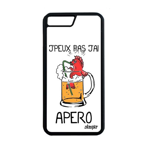 Coque Iphone 7 Plus Silicone J'peux Pas J'ai Apero Housse Humour Bumper En Iphone 7 Plus