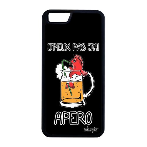 Coque Iphone 6 6s Plus Silicone J'peux Pas J'ai Apero Souple Drole Noir En Iphone 6 Plus Iphone 6s Plus