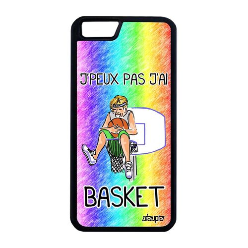 Coque Pour Iphone 6 6s Plus Silicone J'peux Pas J'ai Basket Humoristique A Iphone 6 Plus Iphone 6s Plus