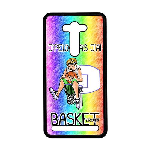 Coque J'peux Pas J'ai Basket Asus Zenfone 2 Laser Ze550kl Humoristique Jo Vert A