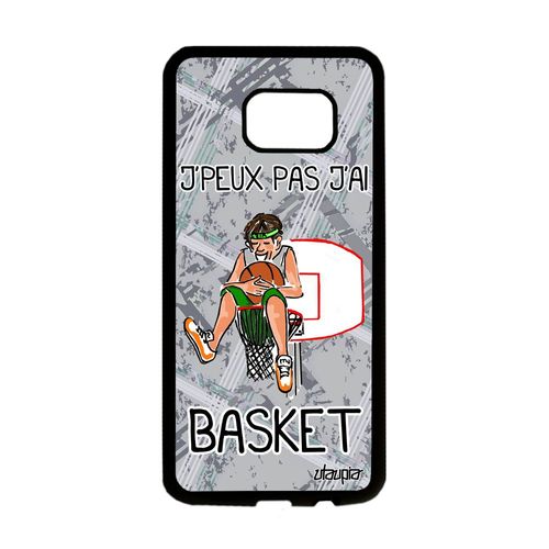 Coque Jpeux Pas J'ai Basket Samsung Galaxy S7 Edge Silicone Homme Comique Mobile
