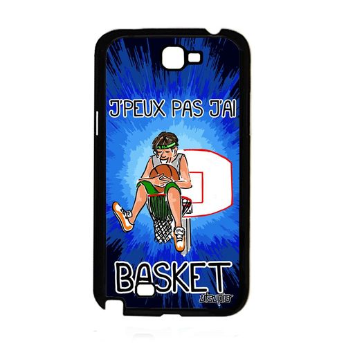 Coque Samsung Note 2 Silicone Humour J'peux Pas J'ai Basket Sport Metal A Samsung Galaxy Note 2