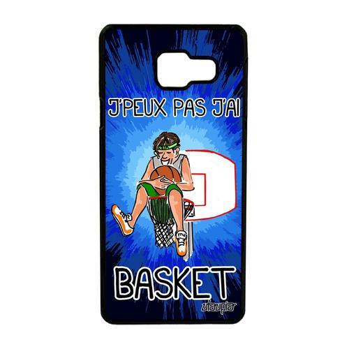 Coque Pour Samsung Galaxy A3 2016 Humour J'peux Pas J'ai Basket Cover Noir Drole