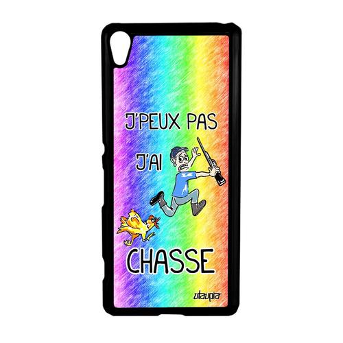 Coque Sony Xperia Xa J'peux Pas J'ai Chasse Smartphone Vert Chasseur Portable De