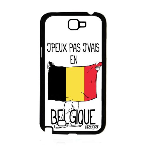 Coque Silicone Note 2 J'peux Pas J'vais En Belgique Belge Gel De Samsung Galaxy Note 2