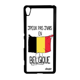 Coque Xperia Xa J'peux Pas J'vais En Belgique Belge Antichoc Etui Motif Et Sony Xperia Xa