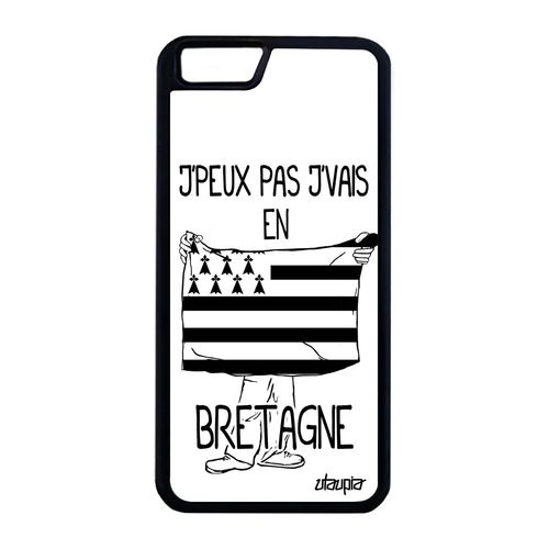 Coque Iphone 6 6s Plus Silicone J'peux Pas J'vais En Bretagne Noir Breton Iphone 6 Plus Iphone 6s Plus