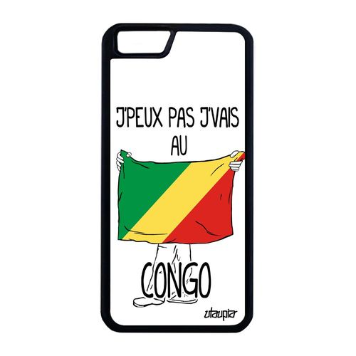 Coque Pour Iphone 6 6s Plus Silicone J'peux Pas J'vais Au Congo Tpu Alu De Iphone 6 Plus Iphone 6s Plus