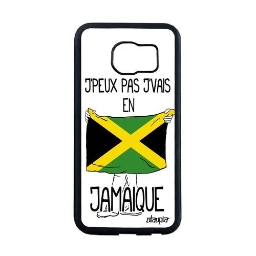 Coque J'peux Pas J'vais En Jamaique Samsung S6 Edge Silicone Original Alu Samsung Galaxy S6 Edge