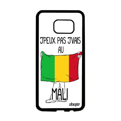 Coque Samsung S7 Edge Silicone J'peux Pas J'vais Au Mali A Made In France Samsung Galaxy S7 Edge