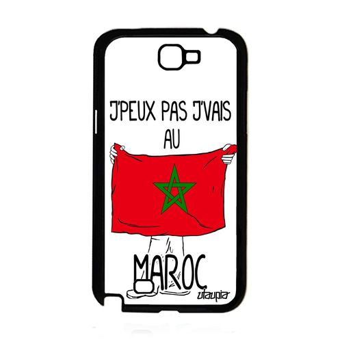 Coque Silicone J'peux Pas J'vais Au Maroc Samsung Galaxy Note 2 Marocain Cover A