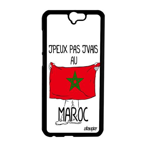 Coque Pour One A9 J'peux Pas J'vais Au Maroc De Protection Smartphone Metal Htc One A9