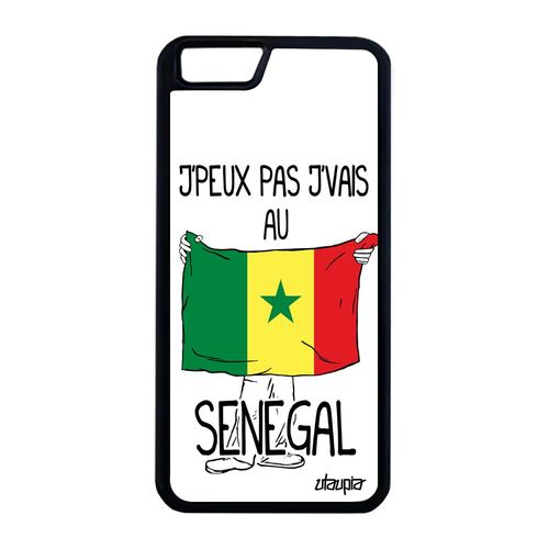 Coque Iphone 6 6s Plus Silicone J'peux Pas J'vais Au Senegal Portable Alu Iphone 6 Plus Iphone 6s Plus