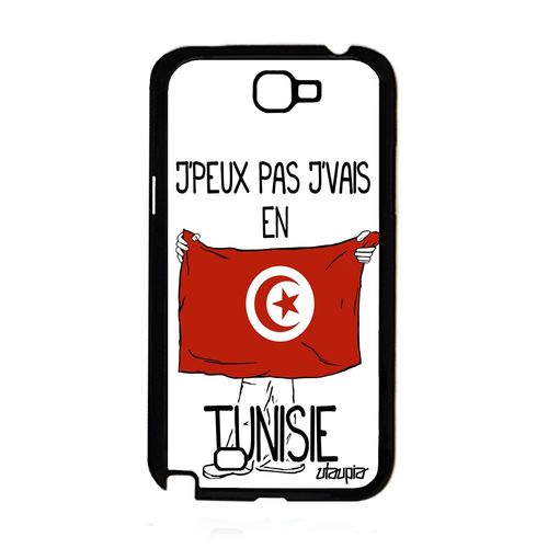 Coque Note 2 Silicone J'peux Pas J'vais En Tunisie Gt-N7100 Etui Samsung Galaxy Note 2