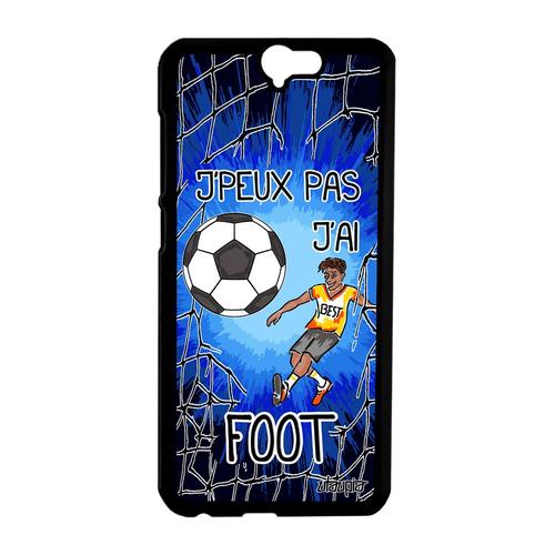 Coque One A9 J'peux Pas J'ai Football 4g Humour Bleu Housse Humoristique De Htc One A9