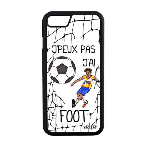 Coque Iphone 8 Silicone Jpeux Pas J'ai Foot Case Pas Cher Mobile Blanc En Iphone 8