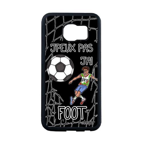 Coque Pour Samsung S6 Edge Silicone Humour J'peux Pas J'ai Foot Drole 4g Samsung Galaxy S6 Edge