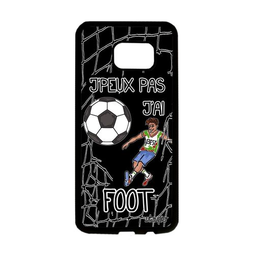 Coque Pour Samsung S7 Edge Silicone Humour J'peux Pas J'ai Foot Telephone Samsung Galaxy S7 Edge