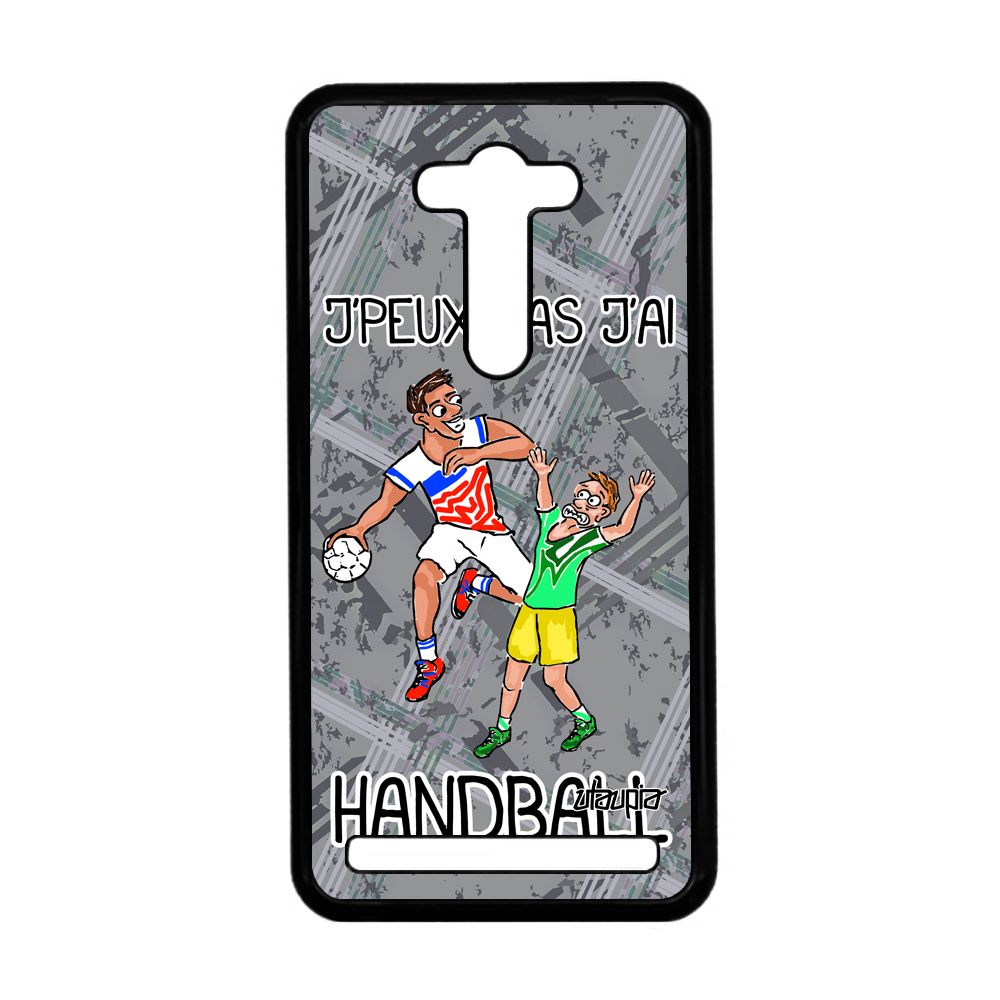 Coque Pour Zenfone 2 Laser Ze550kl J'peux Pas J'ai Handball Gris Hand Bd De Asus Zenfone 2 Laser Ze550kl