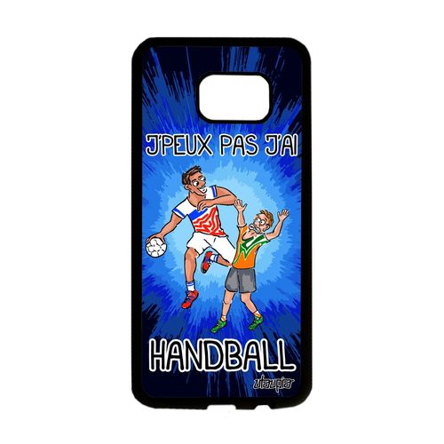 Coque J'peux Pas J'ai Handball Samsung S7 Edge Silicone De Protection En Samsung Galaxy S7 Edge