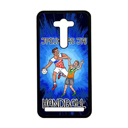 Coque J'peux Pas J'ai Handball Zenfone 2 Laser Ze550kl Etui Bleu Mobile En Asus Zenfone 2 Laser Ze550kl