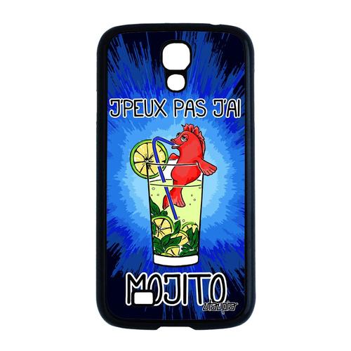 Coque Pour Samsung S4 Silicone Je Peux Pas J'ai Mojito Cocktail Telephone Samsung Galaxy S4