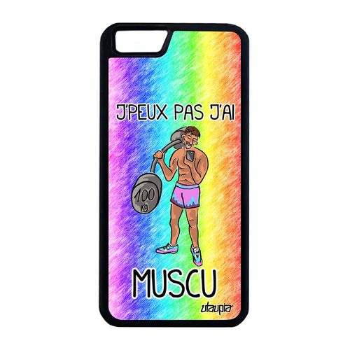 Coque Iphone 6 6s Plus Silicone J'peux Pas J'ai Muscu Smartphone Portable Iphone 6 Plus Iphone 6s Plus