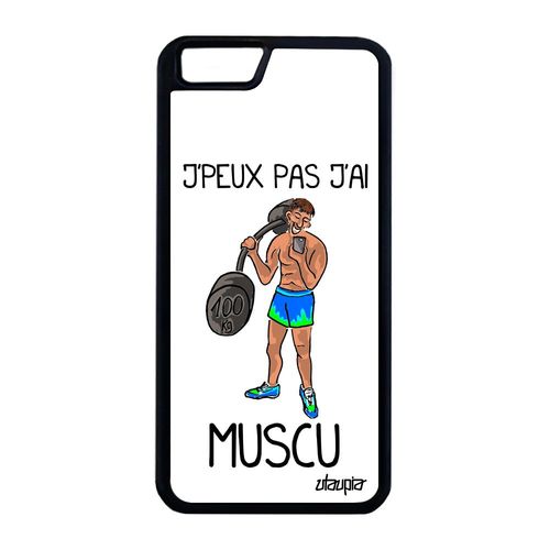 Coque Iphone 6 6s Plus Silicone Je Peux Pas J'ai Muscu Etui Musculation De Iphone 6 Plus Iphone 6s Plus