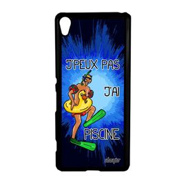 Coque Pour Xperia Xa J'peux Pas J'ai Piscine Texte Smartphone Telephone En Sony Xperia Xa