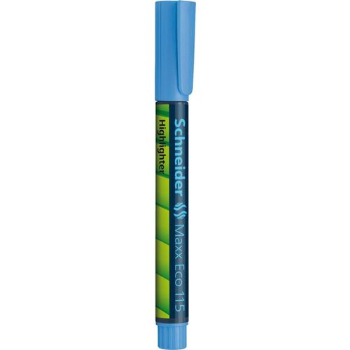 Schneider Surligneur Rechargeable Maxx Eco 115 Pte Biseau 1-5 Mm Bleu