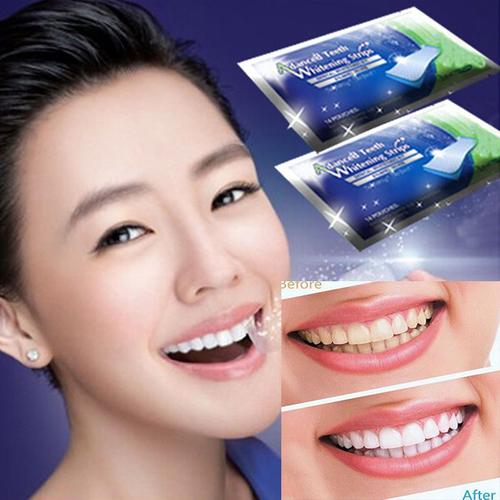 Strip Pour Dents Blanches En 30 Minutes - Blanchiment Dentaires Rapide Et Facile - Bande Advanced Teeth Whitening Sourire Américain Blanc