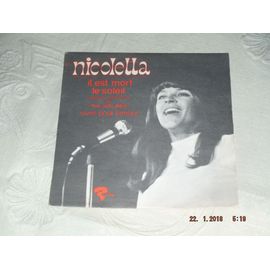 Nicoletta "Il Est Mort Le Soleil" - Disque Antar