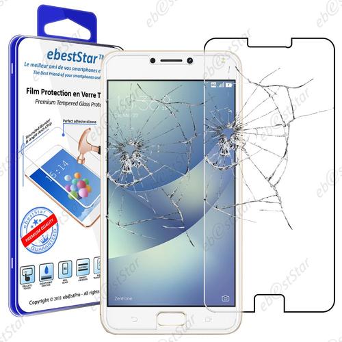 Ebeststar ® Pour Asus Zenfone 4 Max Zc520kl - Film Protection Écran Verre Trempé Anti Casse Anti-Rayures [Dimensions Precises De Votre Appareil : 150.5 X 73.3 X 8.8 Mm, Écran 5.2''] [Note Importante Lire Description]