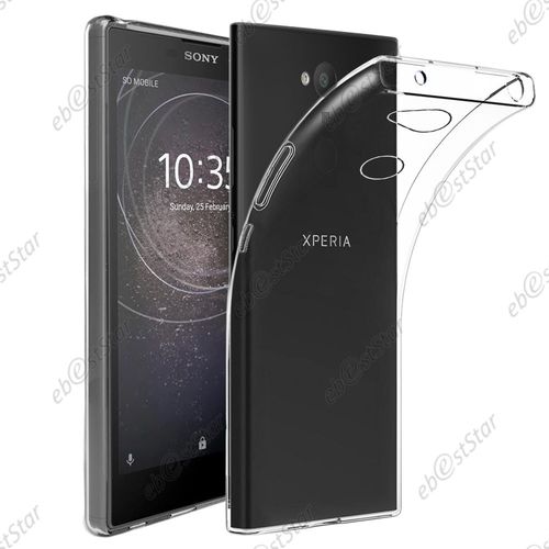 Ebeststar ® Pour Sony Xperia L2, L2 Dual (2018) - Housse Etui Coque Silicone Gel Souple Ultra Fine 0,3mm Et Invisible, Couleur Transparent [Dimensions Precises De Votre Appareil : 150 X 78 X 9.8 Mm]
