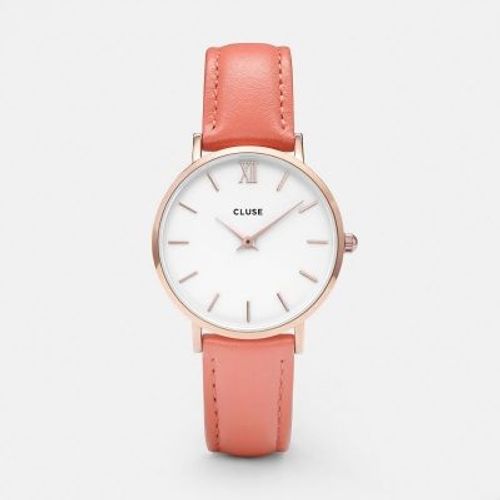 Cluse Montre Collection Minuit Cl30045 Rose Corail Femme