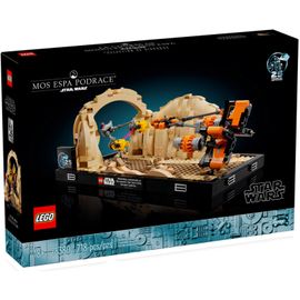 LEGO Star Wars - Diorama de la course de podracers de Mos Espa - 75380