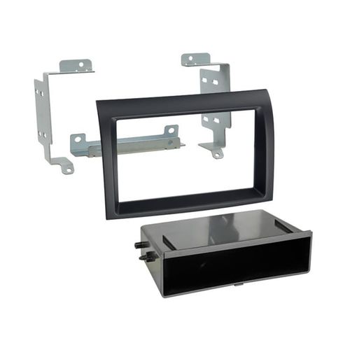 Kit Support Autoradio 2din Pour Citroen/Fiat/Peugeot Ap06 Avec Vide-Poche
