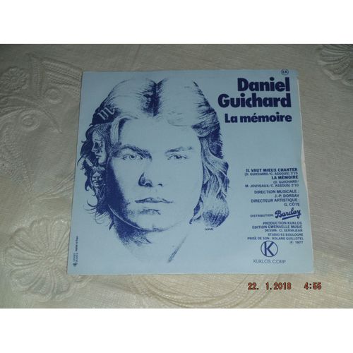 Daniel Guichard - La Mémoire