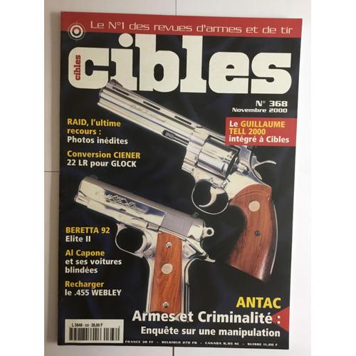 Magazine Collection Cibles L'Amateur D'Armes Numéro 368 Novembre 2000