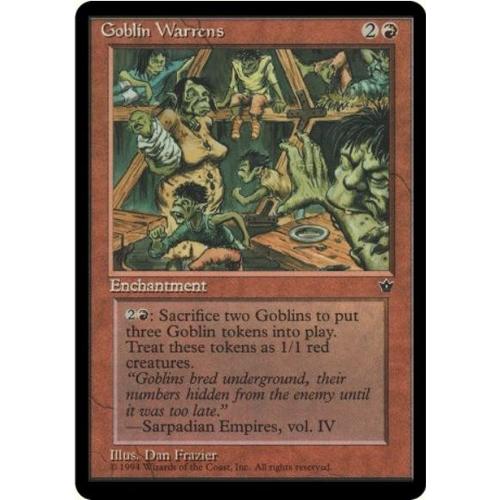 Goblin Warrens (Terriers De Gobelins) - Fallen Empires 122/187