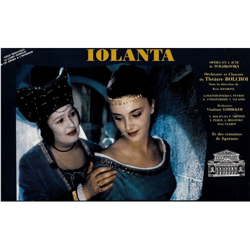 Iolanta Opéra De Tchaikovsky