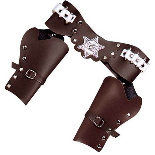 Porte Revolver Cowboy Marron - 2763 - Taille Unique - Port 0¿