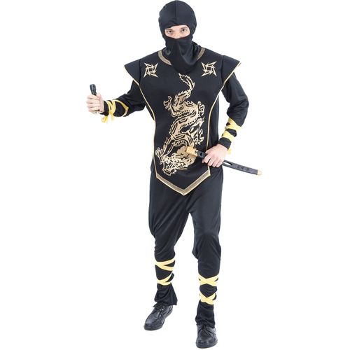 Déguisement Ninja Dragons Dorés Homme