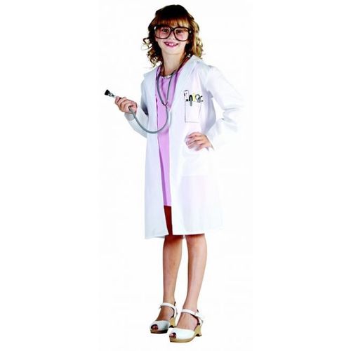 Déguisement Docteur Fille - Taille: L 10-12 Ans (130-140 Cm)