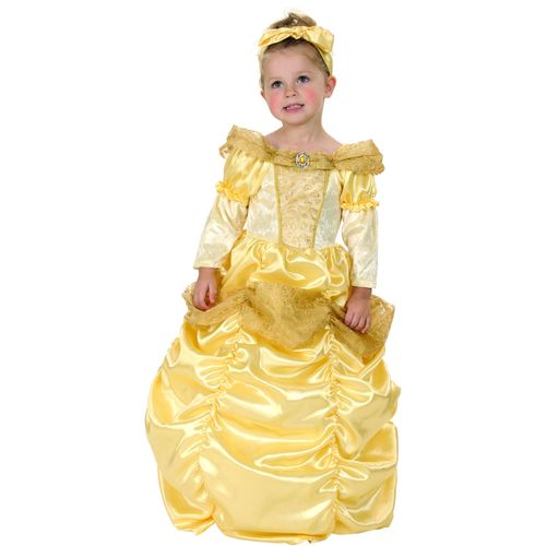 Déguisement Princesse Dorée Fille - Taille: Xs 3-4 Ans (92-104 Cm)