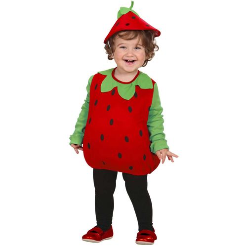 Déguisement Fraise Fille 1 À 3 Ans