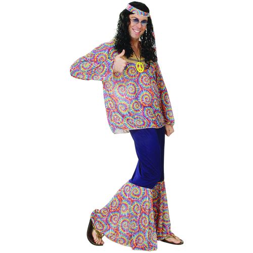 Déguisement Hippie Motif Psychédélique Homme