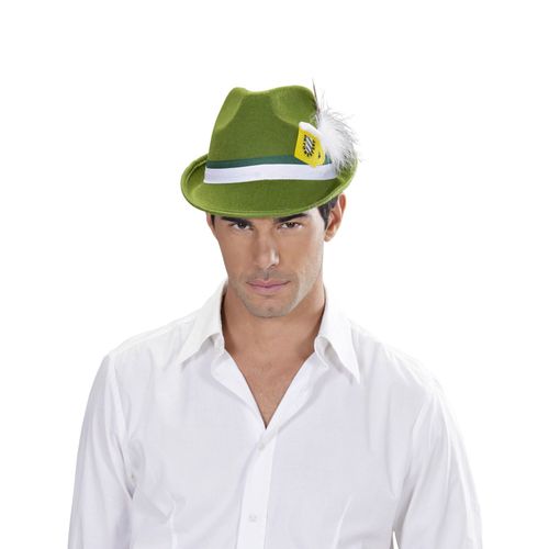 Chapeau Bavarois Vert Adulte Taille Unique