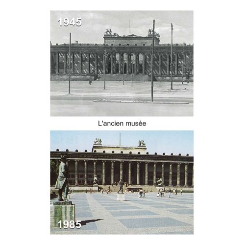 Ww2 - Photo - Berlin-Est 1945/1985 - L'ancien Musée - Altes Museum