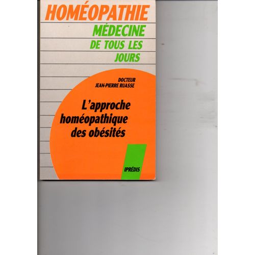 L'approche Homéopathique Des Obésités
